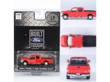 2004 Ford F-250 Super Duty Crew Cab - Red 1:64 Scale Model - LP-RD