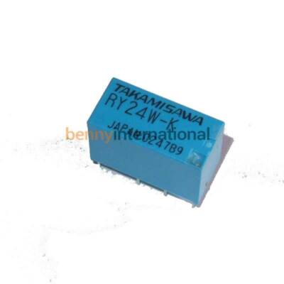 Relè doppio 2 scambio Takamisawa RY24W-K 24Vdc 24V dc 0.5A 120V DPDT