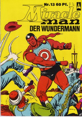 Miracle Man Nr. 13 (0-1) TOPZUSTAND Bildschriften bsv superhombre