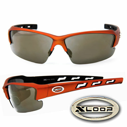 Xloop SPORTS Designer Sonnenbrille Gratis Etui Transparent Klar