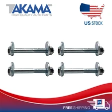 4 pcs Front Lower Toe Adjustment Camber Bolt for NISSAN FRONTIER ARMADA XTERRA