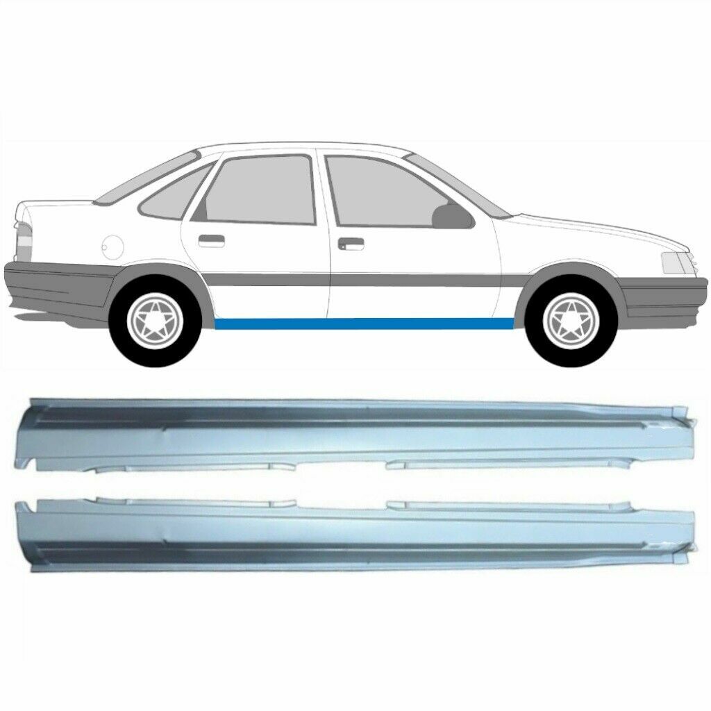 OPEL VECTRA VAUXHALL CAVALIER 1988-1995 FULL SILL REPAIR PANEL / PAIR