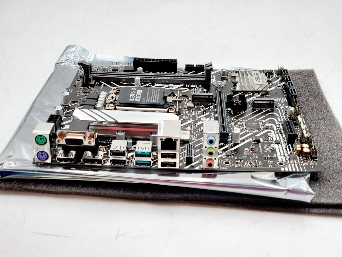 ASUS PRIME H610M-A D4 Intel® H610 (LGA 1700) MATX Motherboard | eBay