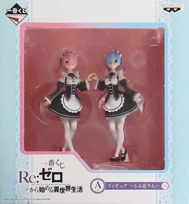 Re: Zero REM And RAM Happy Birthday Figure Ichiban Kuji Prize A Japan banpresto