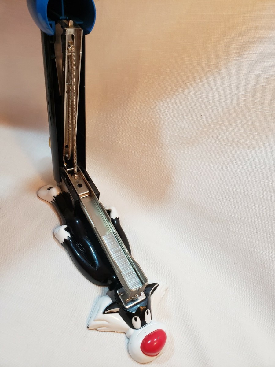 Vintage Looney Tunes Tweety Bird Sylvester Stapler Warner Bros