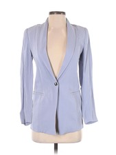 Iris & Ink Women Blue Blazer 4