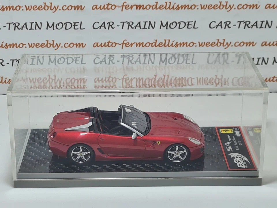 Ferrari SA Aperta Paris Auto Show 2010 - BBR - 1:43 - Immagine 2 di 4