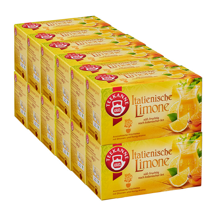 Teekanne Italienische Limone 12er Pack