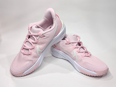 Nike Star Runner 4 NN (GS) Pink Foam/White Girl's Slip On Sneakers-Size 4/5Y NWB