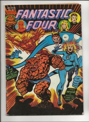 Fantastic Four #202-203 Australian F.F. Have Become Monsters 1978