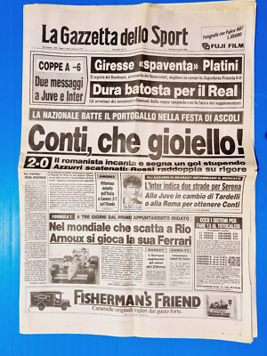 Gazette Dello Sport 19 Avril 1974 Genoa - Supporters - Ultras