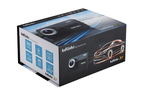 KDLINKS X1 Super Wide Angel 165° HD Car Dash Cam Camcorder GPS Dashcam Camera - Picture 9 of 10