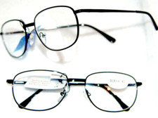 2 pair Bifocal Reading Glasses Power 1.0 Spring temple Full size Branded readers
