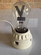 Vintage WW2 Aerolux Victory Lightbulb With Morse Code