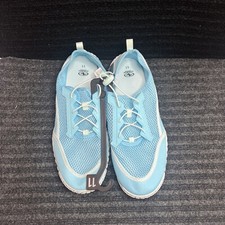 NEW Athletic Works Light Blue Bungee Water Shoes Women Size 11