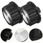 2 Pcs Switch Button Barbeque Gas Grill Knobs Cooker Replacement Universal