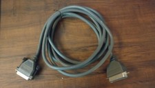 10ft IEEE1284 Shielded Parallel Printer Cable DB25 Male Cent 36 Male dark grey