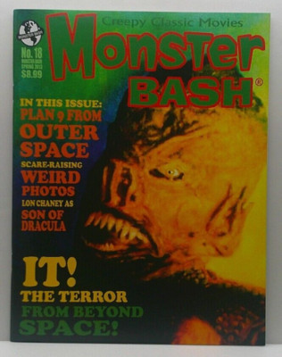 MONSTER BASH MAGAZINE #18 2013 IT! THE TERROR FROM BEYOND SPACE PLAN 9 DRACULA