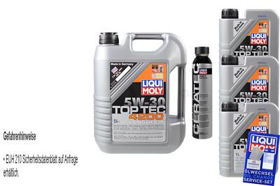 8L LIQUI MOLY Top Tec 4200 5W-30 Motoröl Cera Öl-Additiv Motorenöl