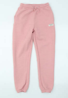 Dunnes Stores rosa Polyester Damen-Joggerhose Größe 25 in L25 in normalem Arzt