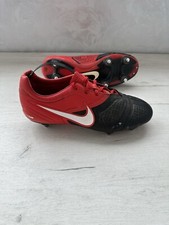 Nike CTR360 Maestri Red Black Football Cleats Kanga Lite US8 UK7 EUR41