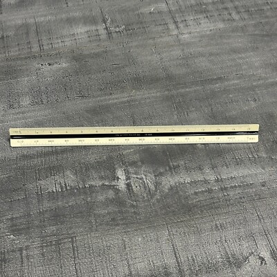 Engineer Architect Triangular 12'' Ruler - The C-Thru Ruler Co.TS-658 - Mutlcolor