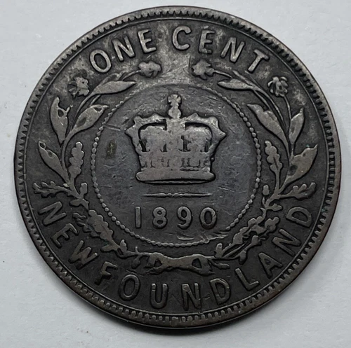Newfoundland Large Cent coin from a recent eBay sale