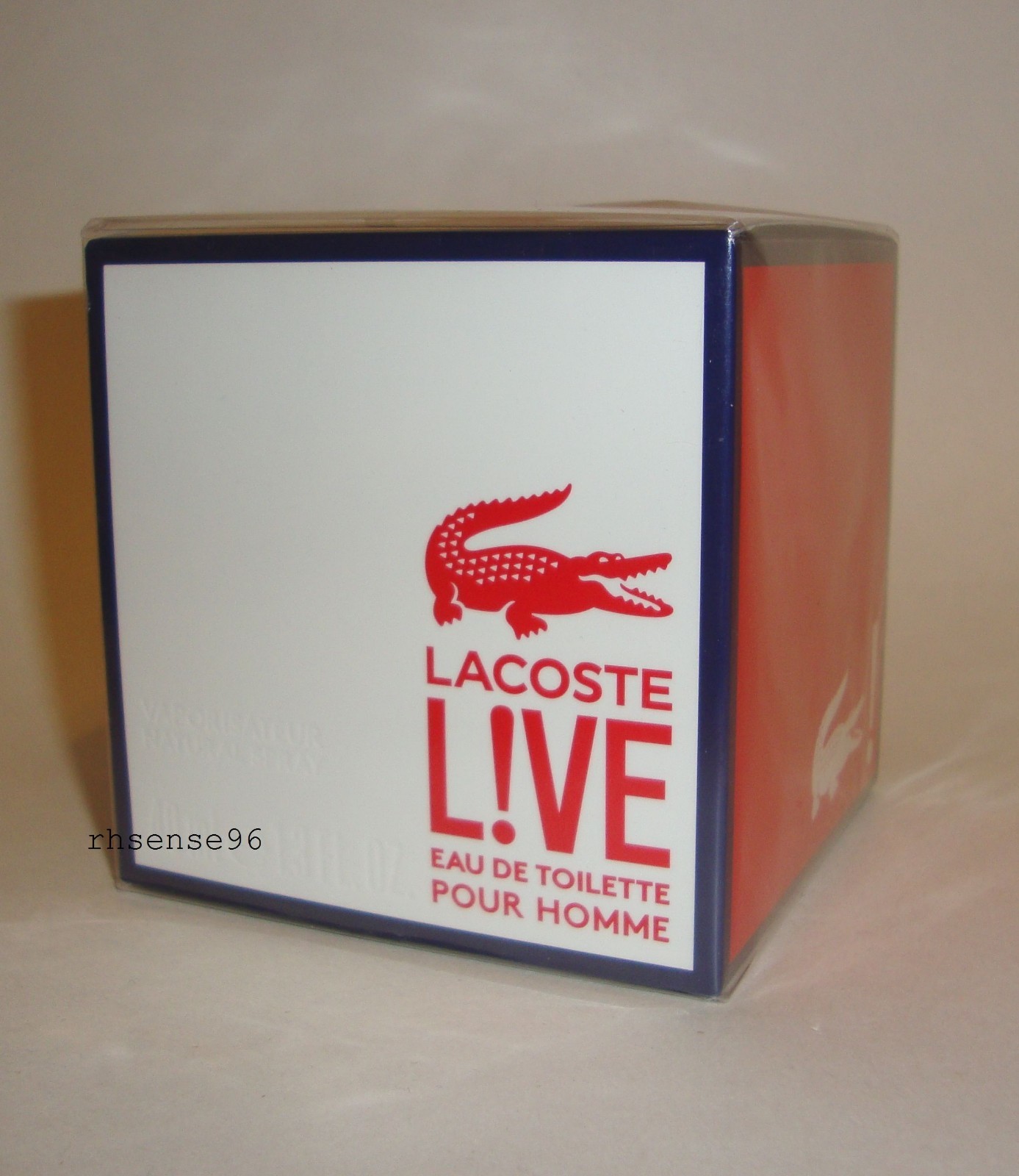 LACOSTE LIVE POUR HOMME MEN PERFUME EDT SPRAY 40 ML 1.36 FL OZ SEALED BOX L!VE | eBay