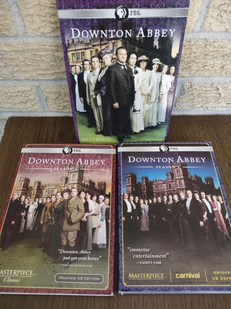 (未使用･未開封品)Downton Abbey [DVD] [Import] Lot Of 3 Downtown Abby Seasons 1 Thru 3 Masterpiece Classic