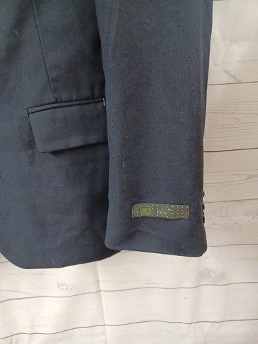 Kidz Blazer Jacket Navyblue Size 16 Notch 2 buttons - Picture 2 of 8
