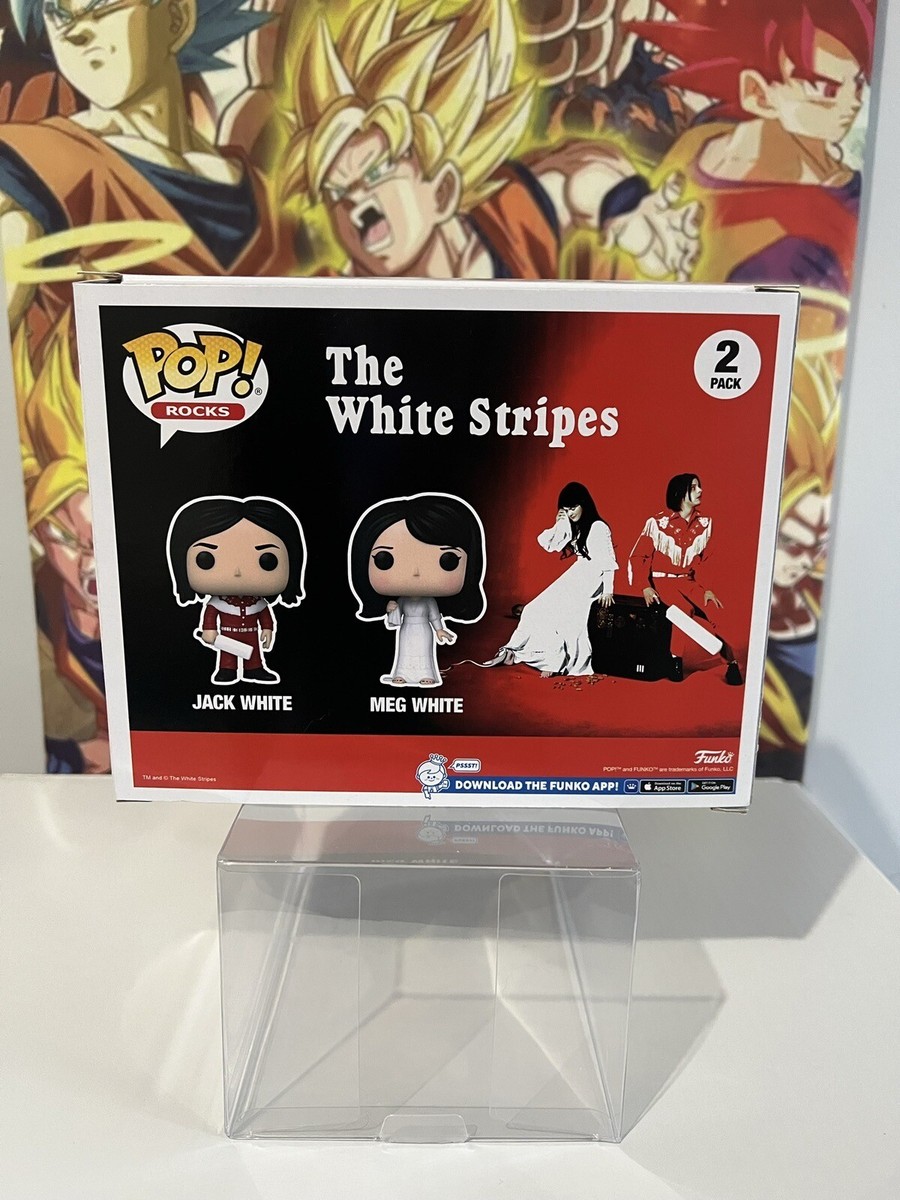 FUNKO POP! ホワイトストライプス ジャック&amp;メグ Amazon.com: Funko Pop! Rocks: The White Stripes 2 Pack