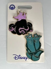 Disney Parks - The Little Mermaid Ursula & Flotsam Jetsam - Pin 