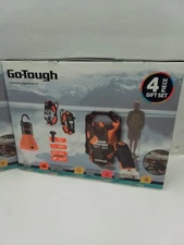 Go-Tough 4-Piece Camping Set - Perfect for emergencies to keep in the Car, Home