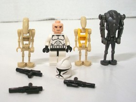 LEGO STAR WARS SEPARATISTS DROID 7681 NO COMMANDER FOX