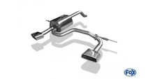 FOX Endschalldämpfer Ausgang - 145x65 Typ 59 - Renault Clio IV