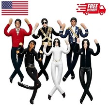 Michael Jackson Cosplay Doll Plush Stuffed Figure Abstract Joint Mobility Toy US