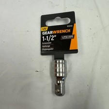 GEARWRENCH 81240 3/8 Drive Extension 1-1/2 Full Polish Chrome Hand Tool