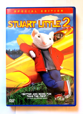 Stuart Little 2 DVD Special Edition Kids Family Adventure PG 2002 Free Shipping