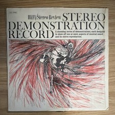 Hi Fi/Stereo Review Stereo Demonstration Record LP Vinyl Classical Stereo 33 RPM