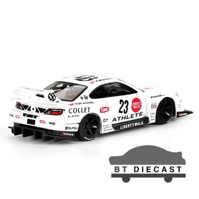 MINI GT LBWK LB-SUPER SILHOUETTE NISSAN S15 SILVIA ATHLETE 1 1/64