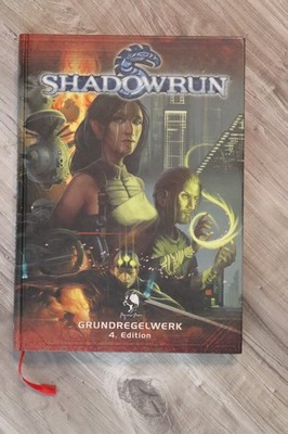 Shadowrun 4, Grundregelwerk 4. Edition, HC, sehr guter Zustand