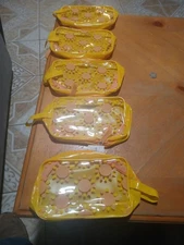 Bulk Pool Party Favor Lot Of 5 Wet Dry Cube Beach Bags Kids 