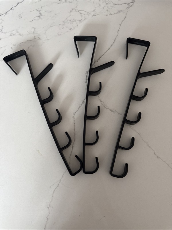 Set Of 3 Over The Door Hooks