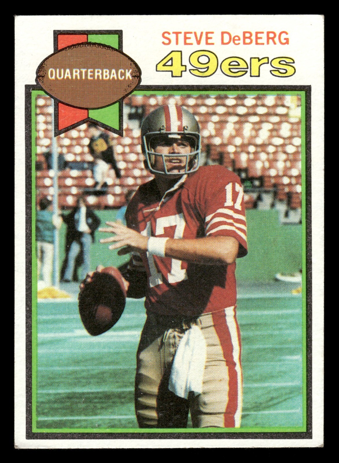 1979 Topps Football Card #77 Steve DeBerg