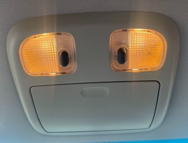 2010-2012 Ford Fusion Overhead Roof Console Gray Interior w/o Sunroof OEM