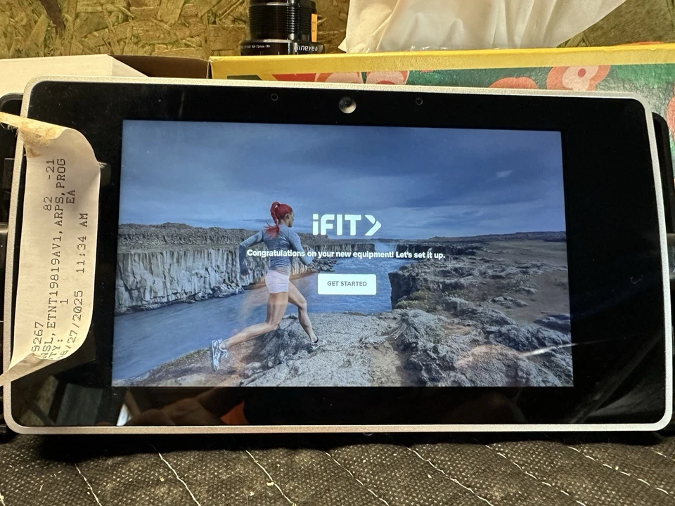 Consola de pantalla de cinta de correr NordicTrack T7.5S -solo tableta 449267 Foto 3 de 3