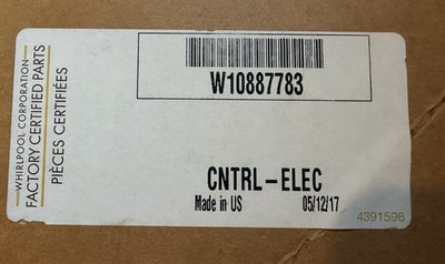 NEW OEM Whirlpool Refrigerator Control Board W10887783