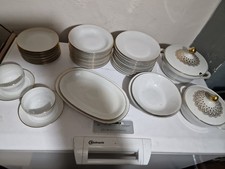 Winterling Röslau Bavaria – großes Porzellan Service – Goldrand 43Teile 