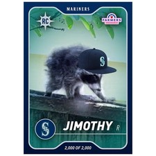 2026 Seattle Mariners Jimothy The Raccoon Bas...