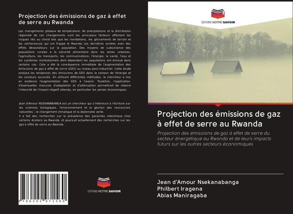 Jean D'amour Nsekanabanga (U. A.) | Projection Des éMissions De Gaz à Effet...-image